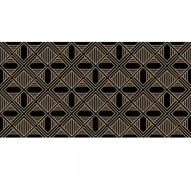 Art deco Great Gatsby style pattern decals for furniture - TenStickers