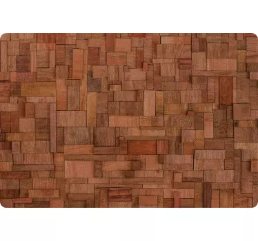 Wooden Pattern Cover laptop skin - TenStickers