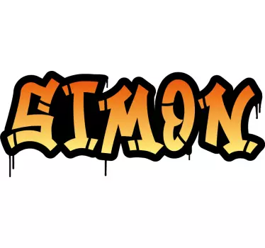Whiteboard sticker custom name design - TenStickers