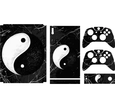 Yin Yang Concept xbox wrap - TenStickers