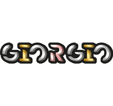 Car sticker personalised simple name - TenStickers