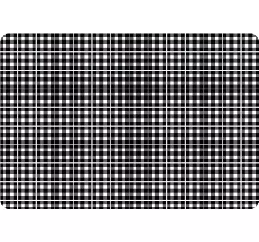 Checkered Pattern Surface laptop skin - TenStickers