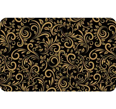 Sophisticated Bloom Motif laptop skin - TenStickers