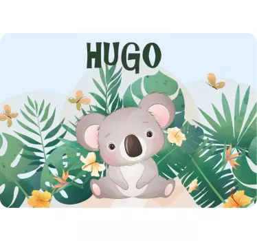 Cute Koala Design laptop skin - TenStickers