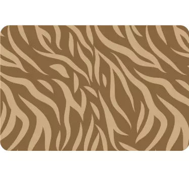 Wavy Animal Inspired laptop skin - TenStickers