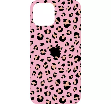 Leopard Spot Cover iPhone sticker - TenStickers