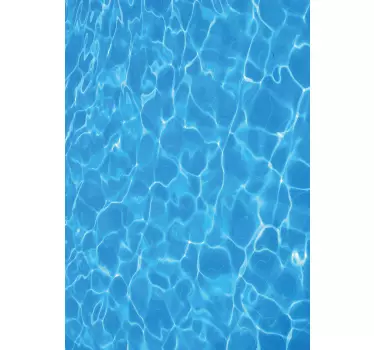 Water texture fridge decal - TenStickers