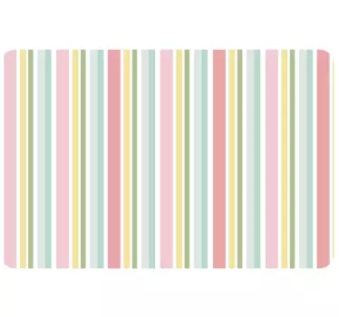 Striped Color Pattern laptop skin - TenStickers