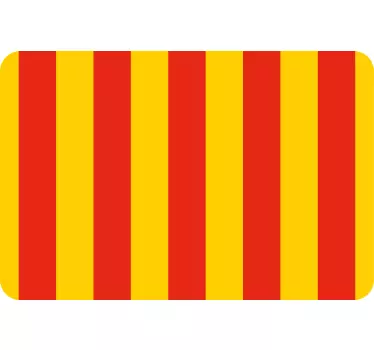 Catalonia Striped Colors laptop skin - TenStickers
