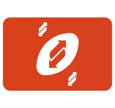 Dynamic Movement Symbol laptop skin - TenStickers