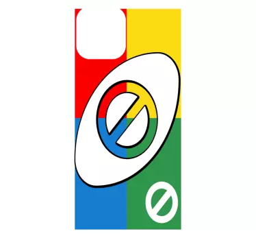 Iphone sticker colorful card game - TenStickers