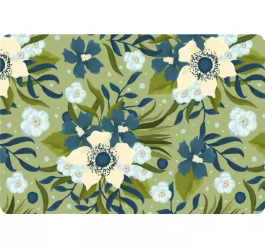 Floral Composition Approach laptop skin - TenStickers