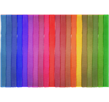 Bike sticker with colorful striped design - TenStickers
