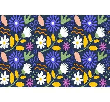 Floral Arrangement Style bike sticker - TenStickers