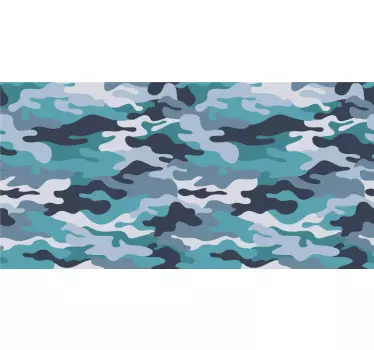 Bike sticker camo pattern design - TenStickers