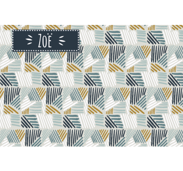 Geometric Styled Arrangement bike sticker - TenStickers
