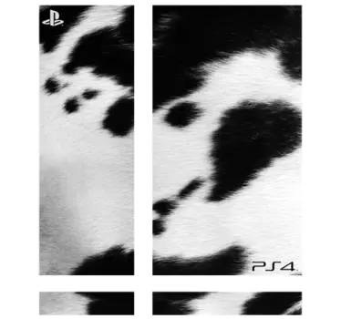 Cow animal print ps4 skin - TenStickers