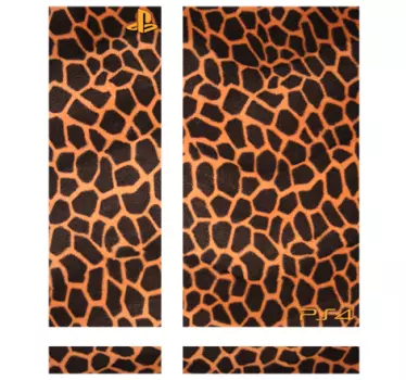 Giraffe Print PlayStation 4 Skin - TenStickers