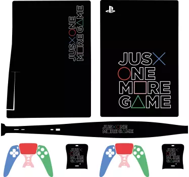 Just one more game playstation decal - TenStickers