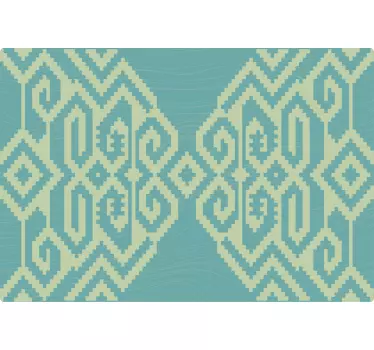 Geometric pattern overlay laptop skin - TenStickers