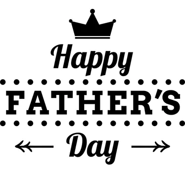 Father's Day Promotion Sticker - TenStickers