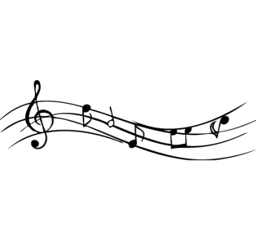 Musical Notes Wall Sticker - TenStickers