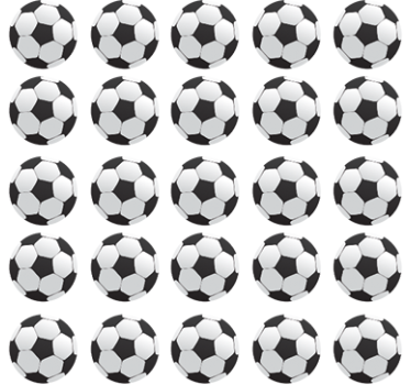 Footballs Sticker Set - TenStickers