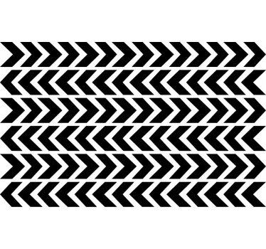 Office Arrows shape sticker - TenStickers