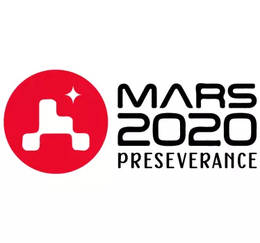Preseverance Mars laptop cover stickers - TenStickers