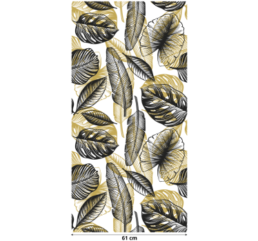 Elegant tropical plant furniture sticker - TenStickers