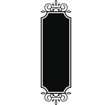 Vintage Frame Blackboard wall decor - TenStickers