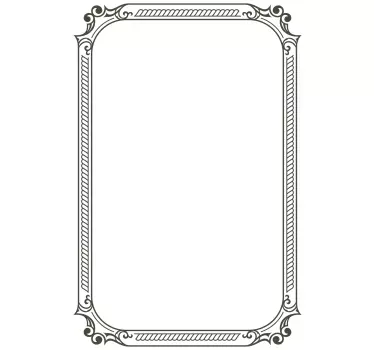 Whiteboard vintage wall sticker - TenStickers