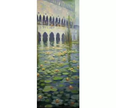 Impressionism art paint fridge decal - TenStickers