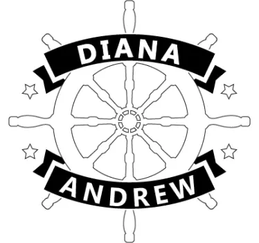 Wedding sticker personalised wheel art - TenStickers
