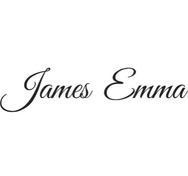 Customized Champagne Glasses wedding sticker - TenStickers