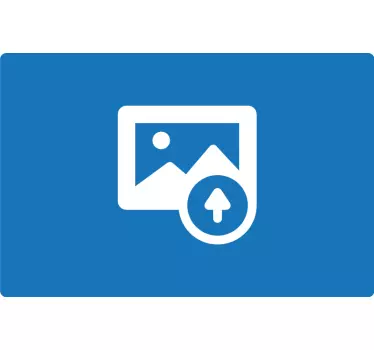 Personalised image touchpad sticker - TenStickers