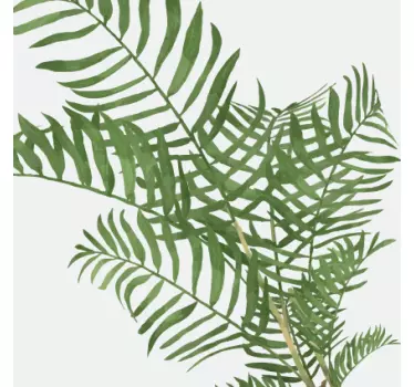 Tropical plants tile sticker - TenStickers