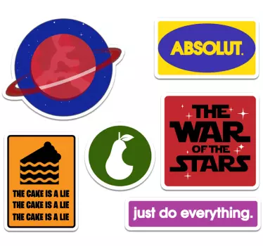 Laptop stickers pack - TenStickers