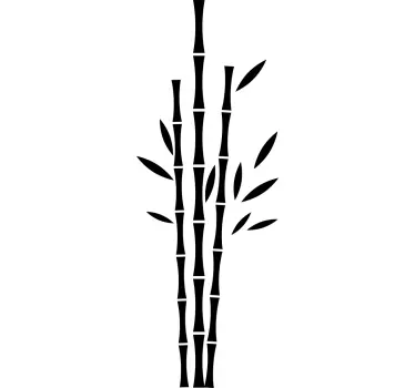 Bamboo Tree Wall Sticker - TenStickers