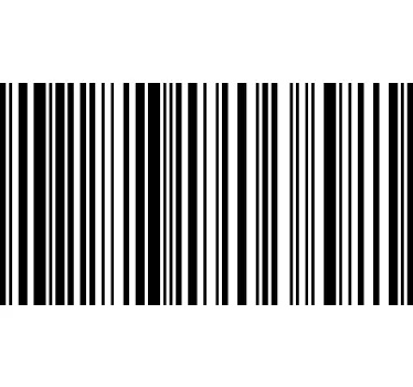Barcode Wall Decal - TenStickers
