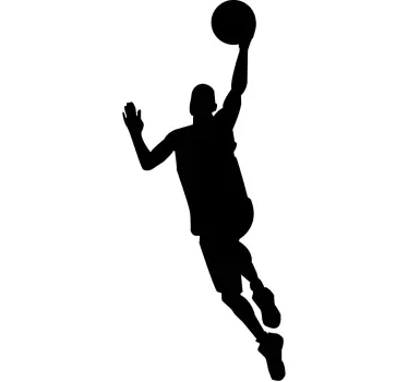 Basket Ball goal sport sticker - TenStickers