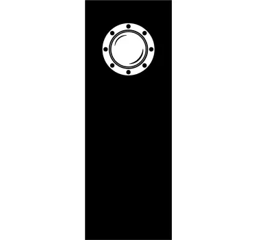 Boat window shower sticker - TenStickers