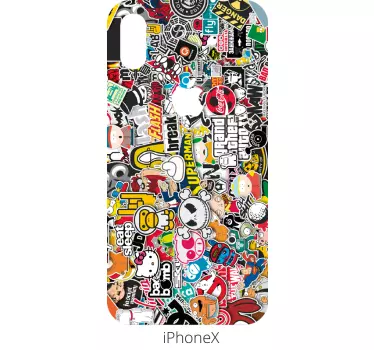 Bomb iPhone decal - TenStickers