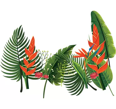 Botanical Plants Decal - TenStickers