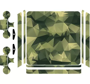 Military camouflage design ps4 skin - TenStickers