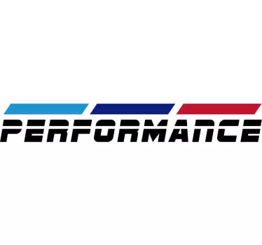 Car Mirrors Performance Car Decal - TenStickers
