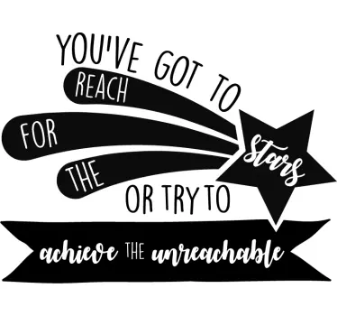 Cathy Freeman Stars Quote Sticker - TenStickers