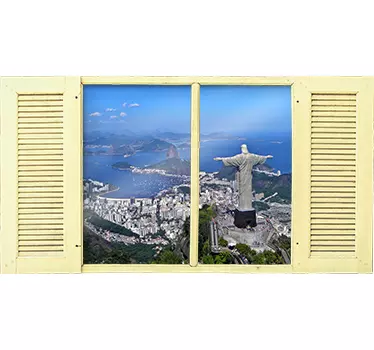 Christ the Redeemer Wall Sticker - TenStickers