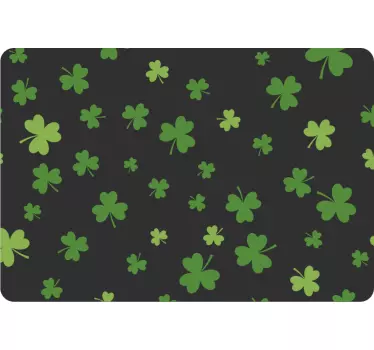 Clover Selection Laptop Sticker - TenStickers