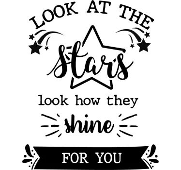 Coldplay Lyrics Text Sticker - TenStickers
